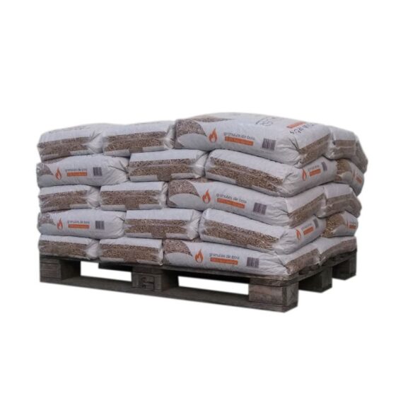 PELLETS NATURKRAFT - PALETE DE 33 SACOS DE 15 KG